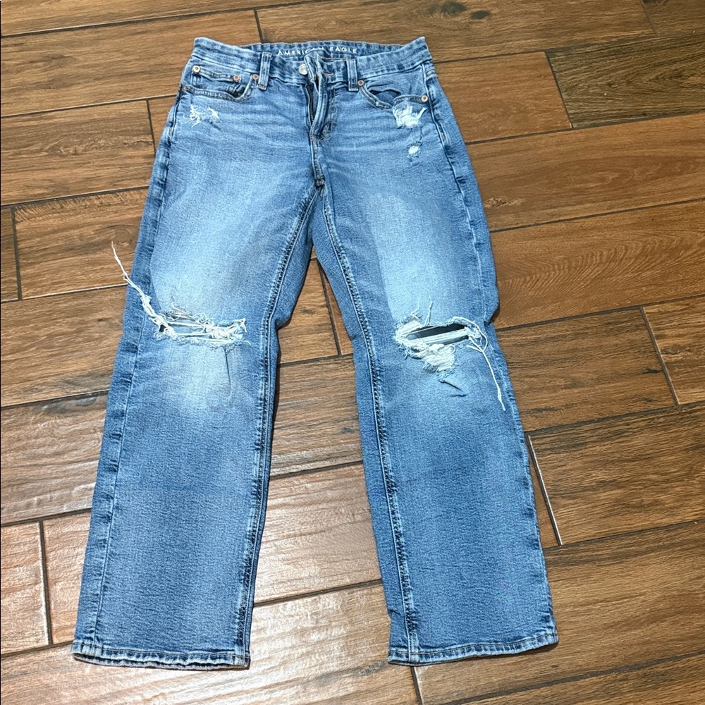 American Eagle Outfitters Blue Denim Shorts